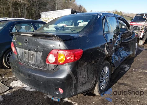 2010 Toyota Corolla Le z USA, uszkodzony, nr VIN JTDBU4EE5A9102190